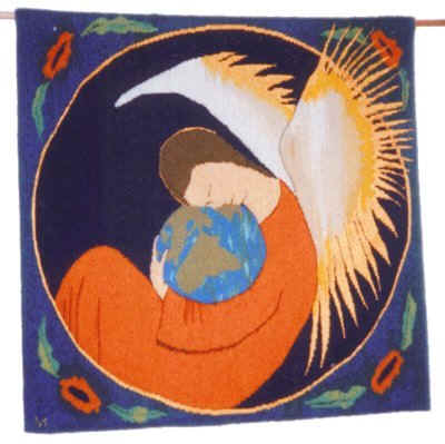 The Angel of Peace looking after the World